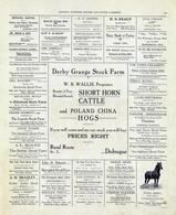 Derby Grange Stock Farm, W. B. Wallis, Michael Kippes, M. Moes, Clark's General Store, Michael Wolf, Dubuque County 1906